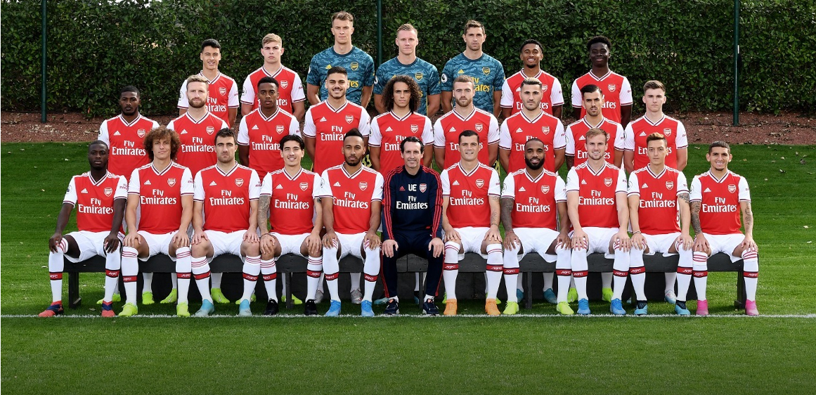 Arsenal team photo